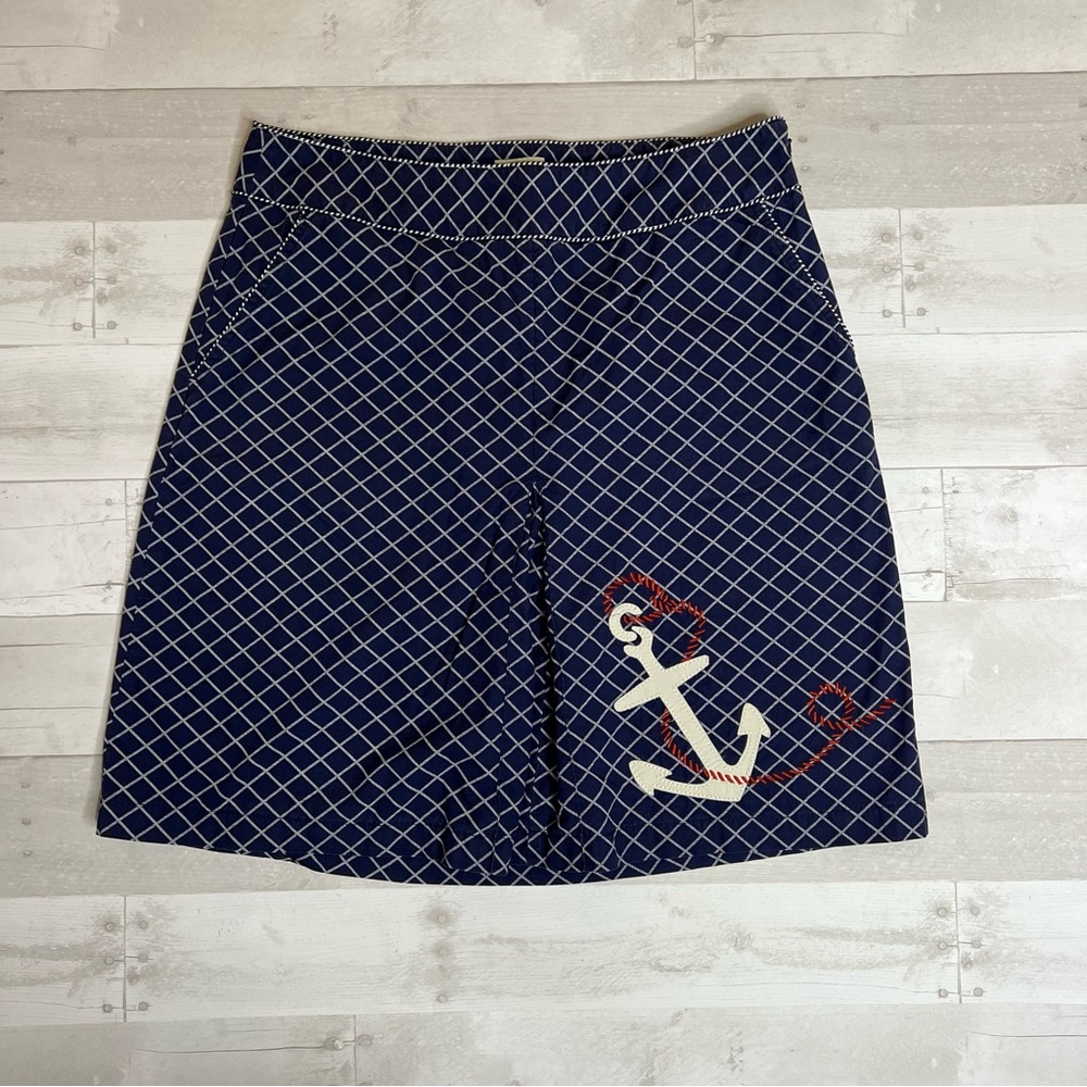 LL. Bean Pleat Anchor Skirt